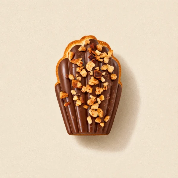 Madeleine chocolat noisette