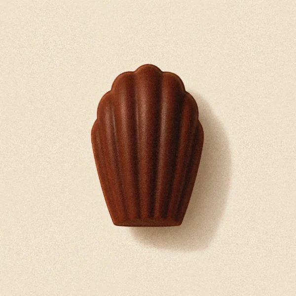 Madeleine chocolat noisette